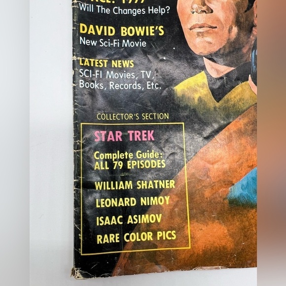 Starlog Magazine premiere issue 1976 Star Trek Cover - Picture 5 of 15